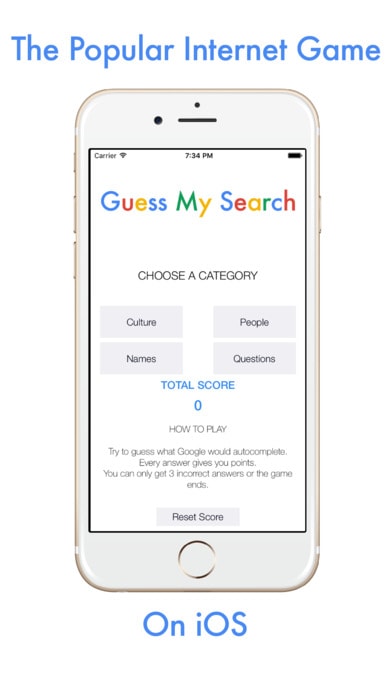 Play Google Feud AutoComplete Online Game